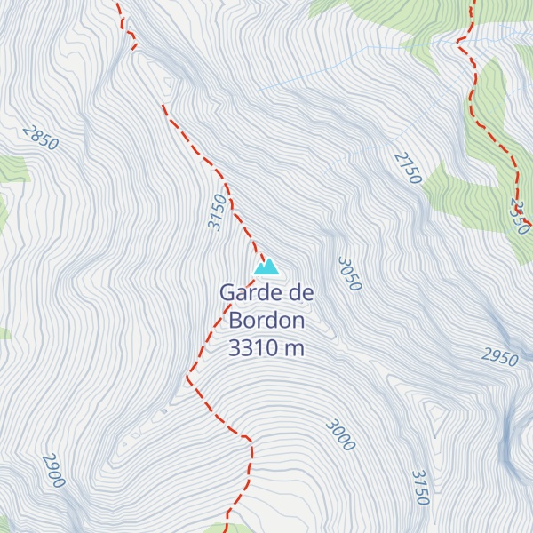 Map of Garde de Bordon