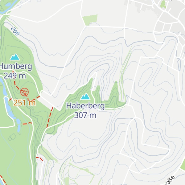 Map of Haberberghütte