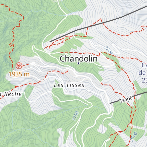 Map of boutique hotel