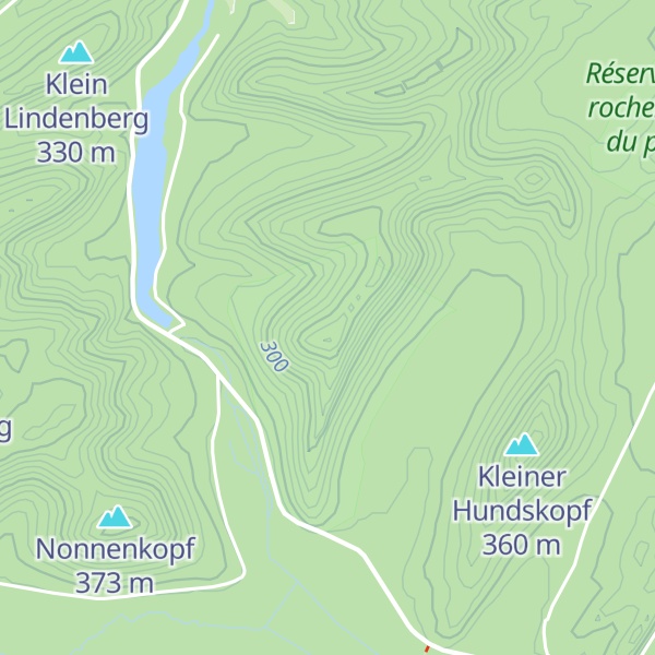 Map of Grosser Hundskopf