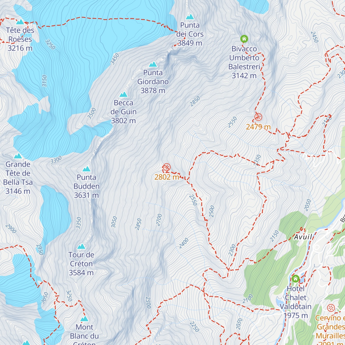 Rifugio Giovanni Bobba map