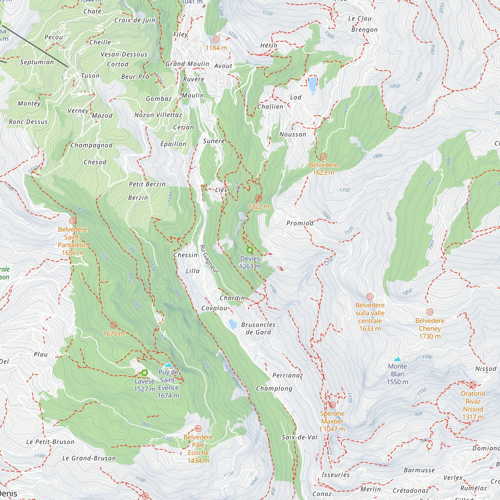 Devies map