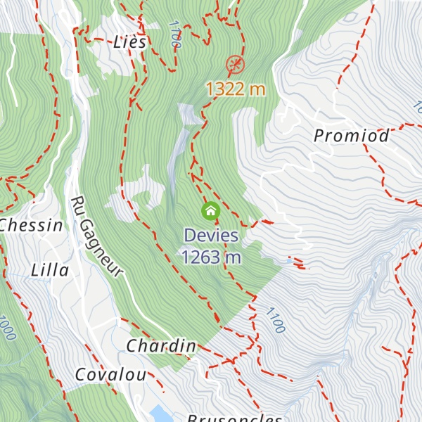 Map of Devies