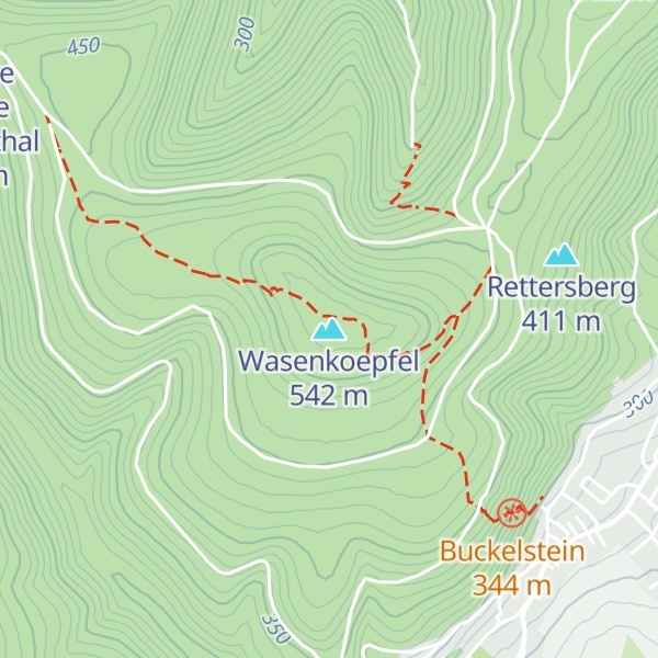 Map of Wasenkoepfel