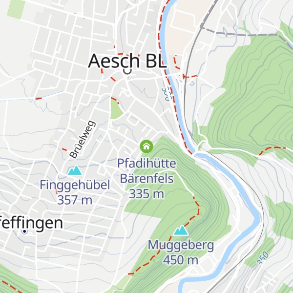 Map of Pfadihütte Bärenfels