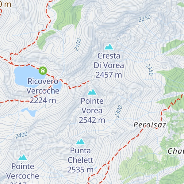 Map of Pointe Vorea