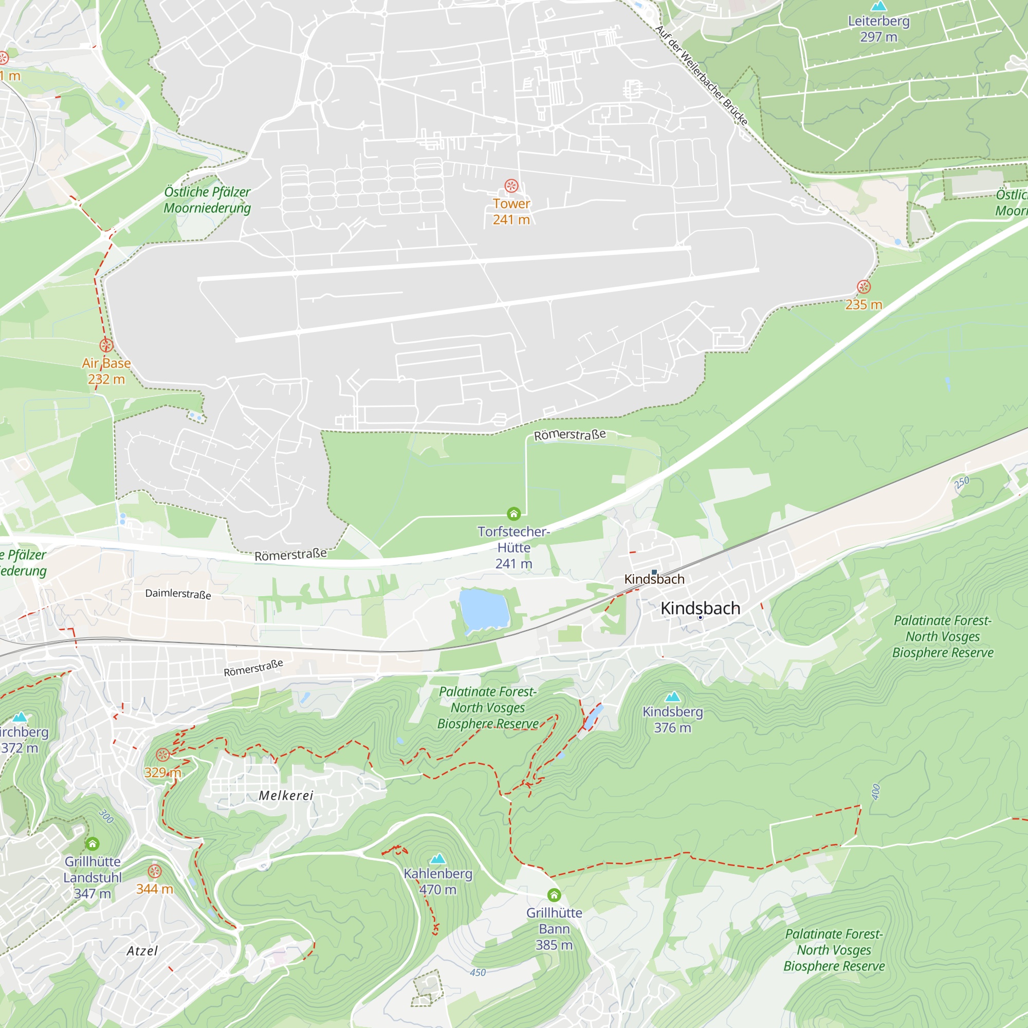 Torfstecher-Hütte map