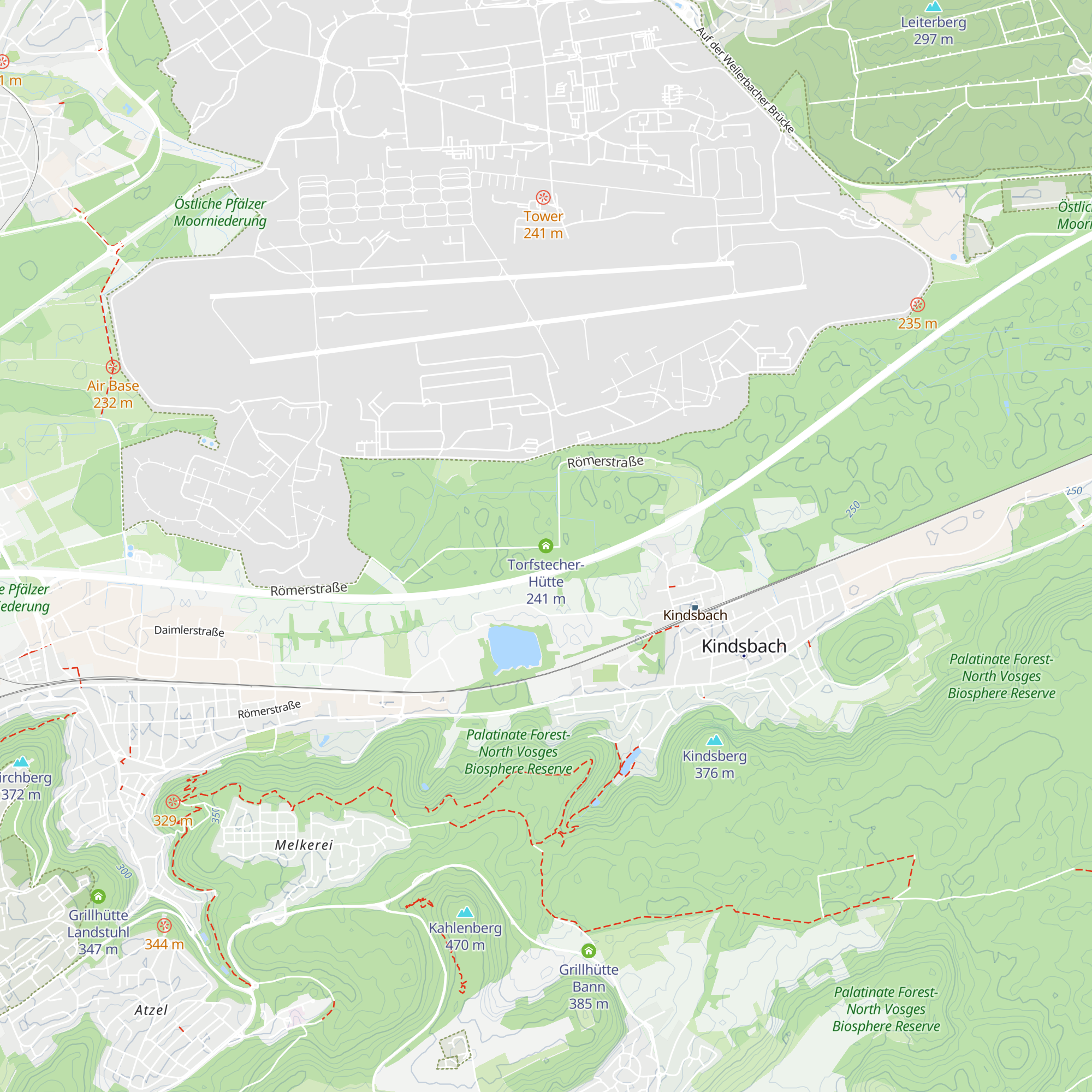 Torfstecher-Hütte map