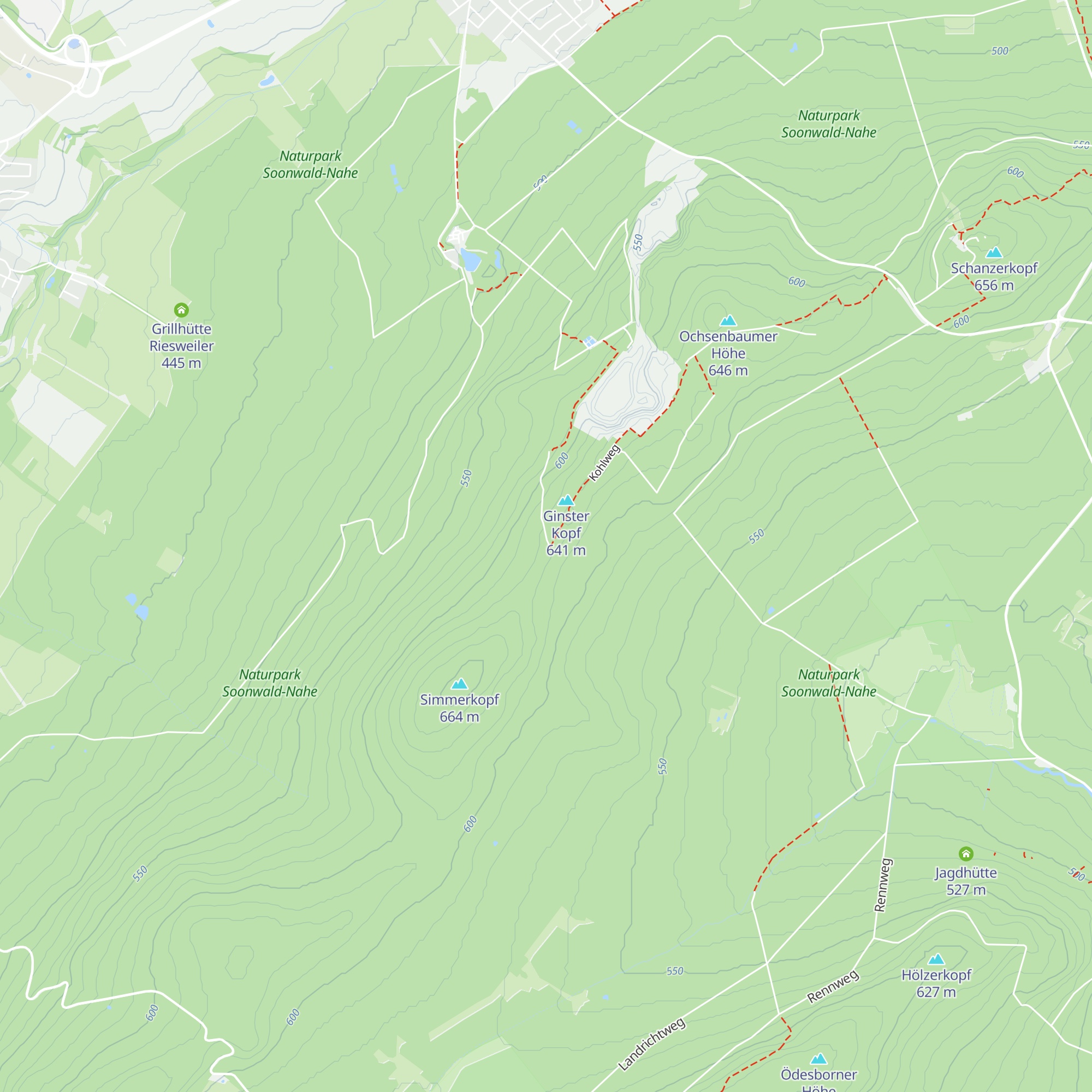 Köhlerhütte map