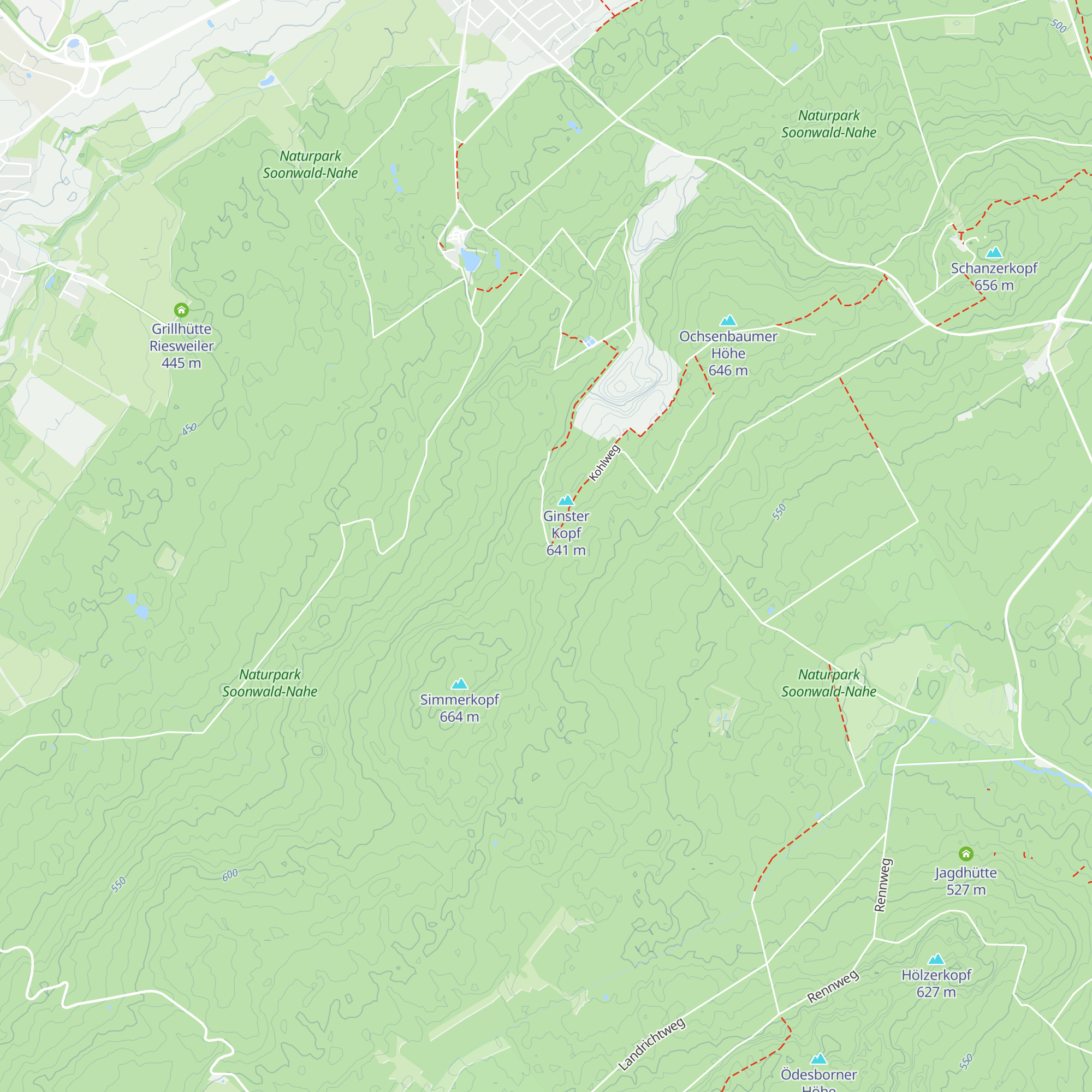 Köhlerhütte map