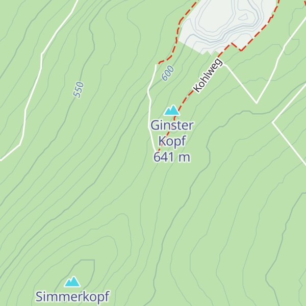 Map of Köhlerhütte