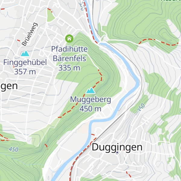 Map of Muggeberg