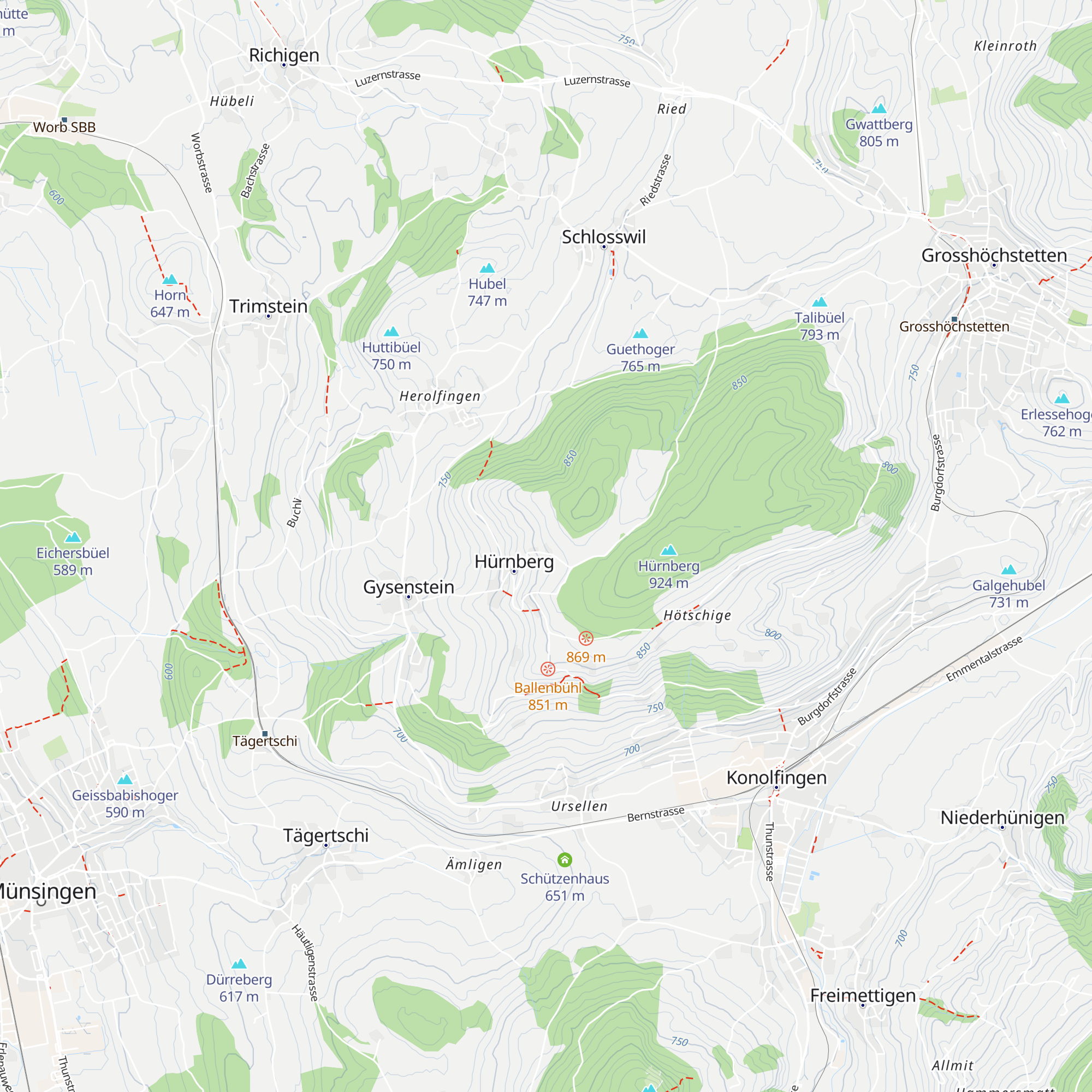 Spycher map