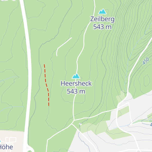 Map of Heersheck