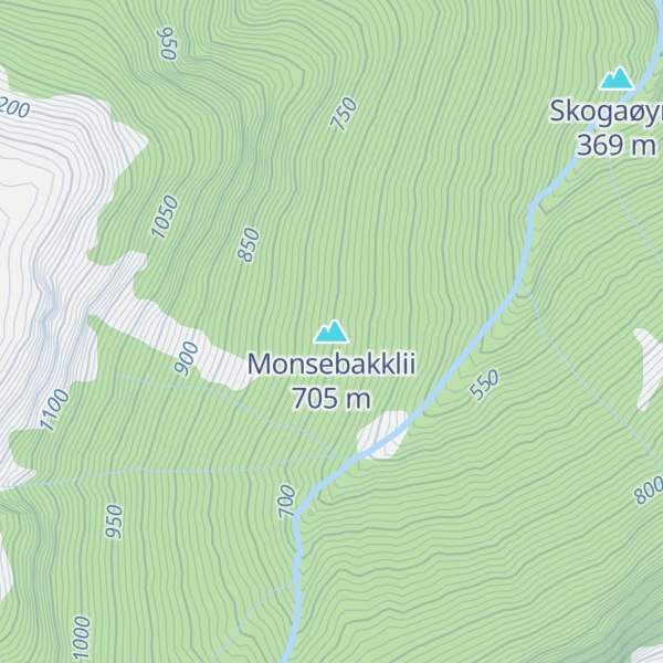 Map of Monsebakklii