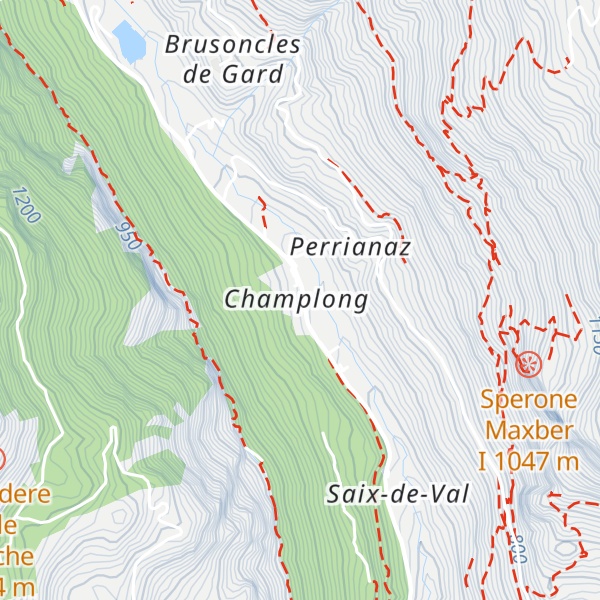 Map of Cappella di Champlong