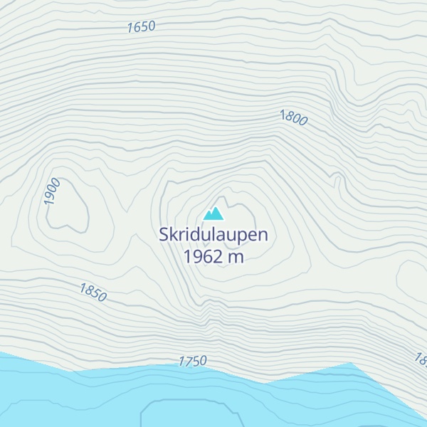 Map of Skridulaupen
