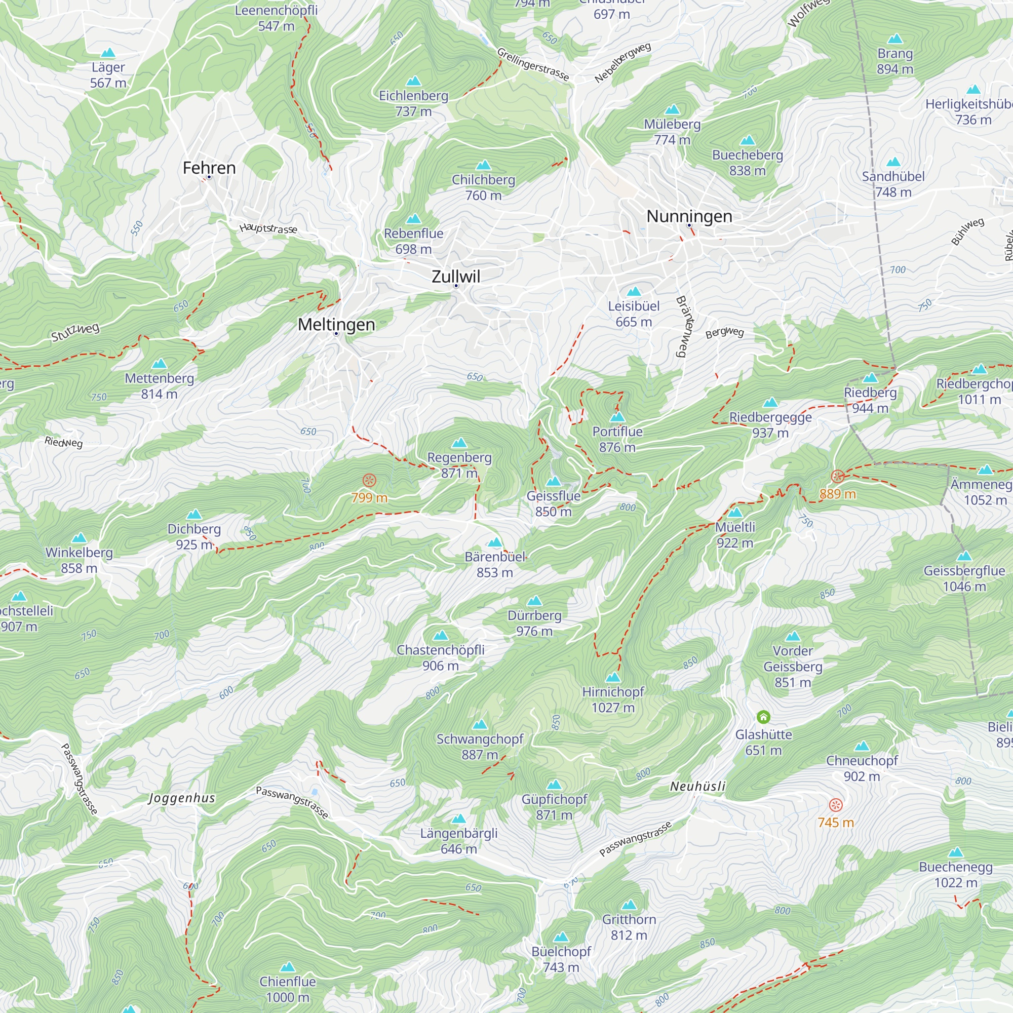 Melchhütte map