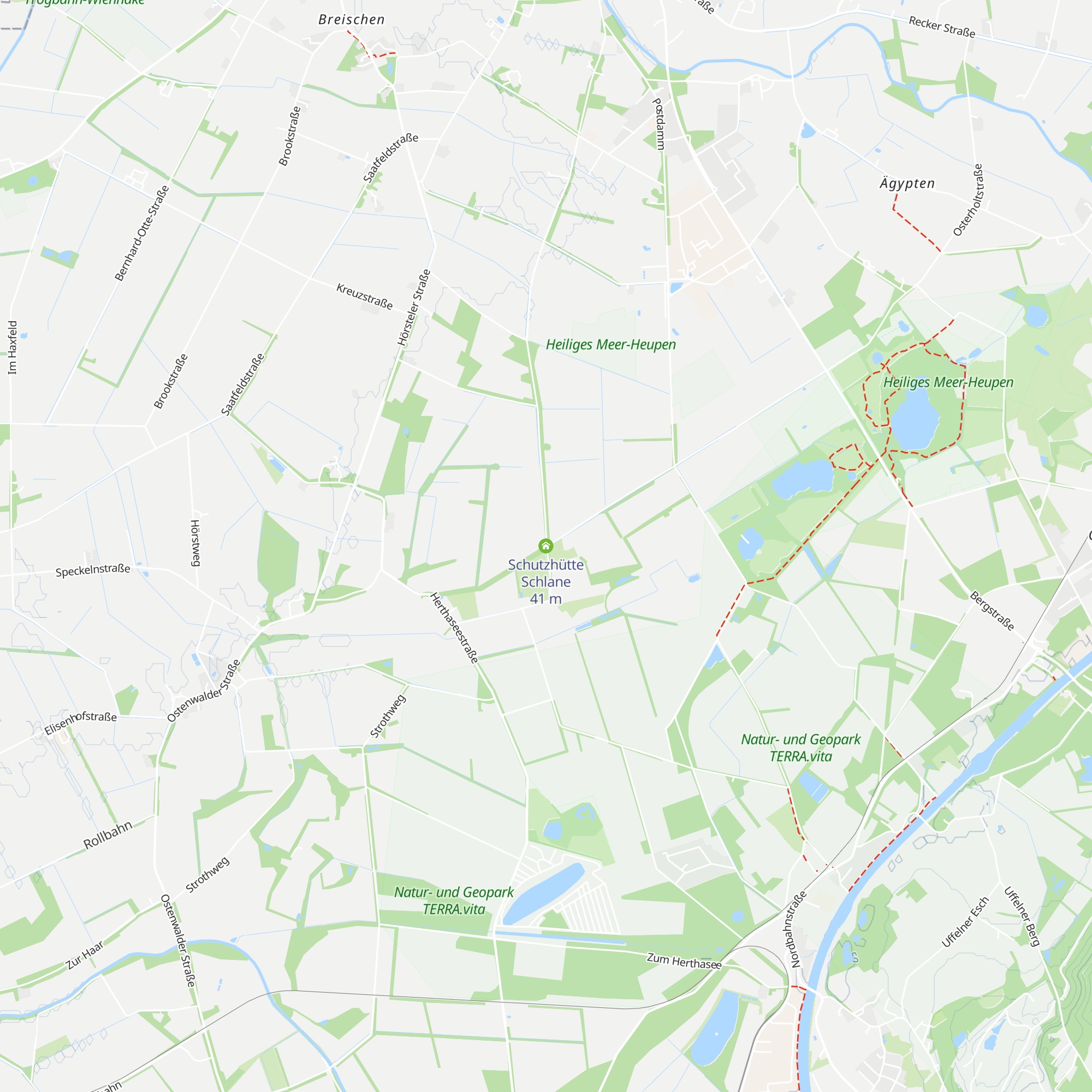Schutzhütte Schlane map