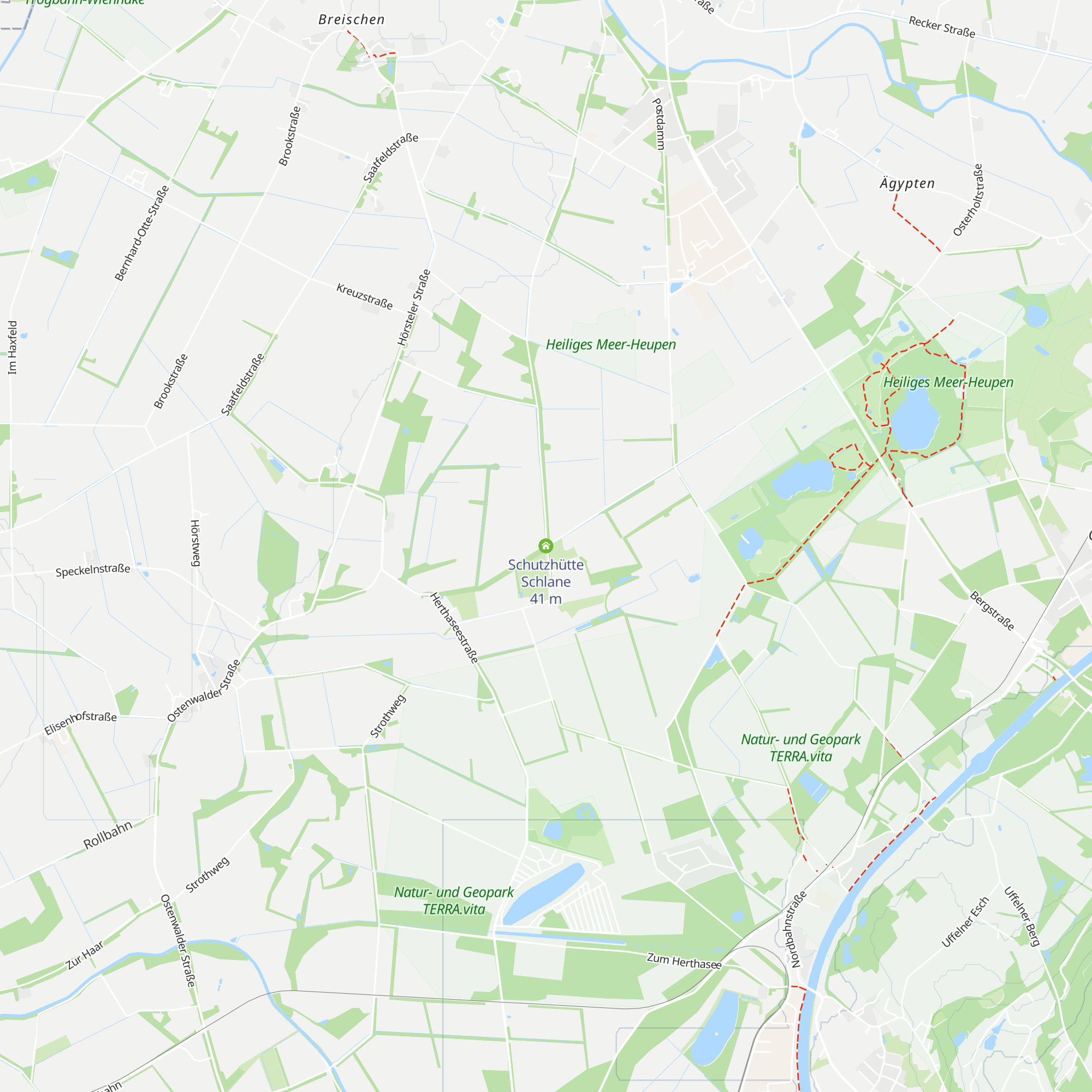 Schutzhütte Schlane map