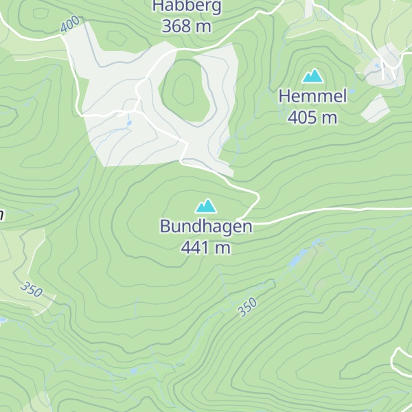 Map of Bundhagen