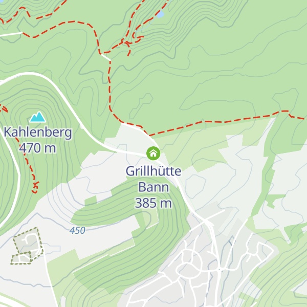 Map of Grillhütte Bann