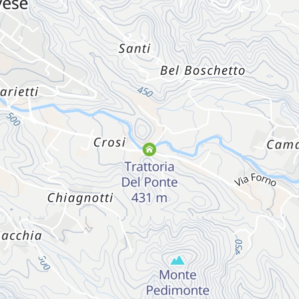 Map of Trattoria Del Ponte
