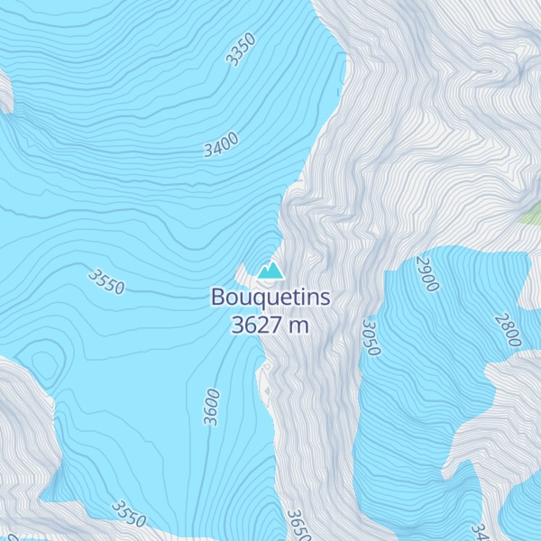 Map of Bouquetins