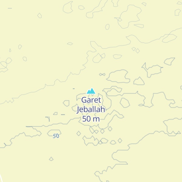 Map of Garet Jeballah