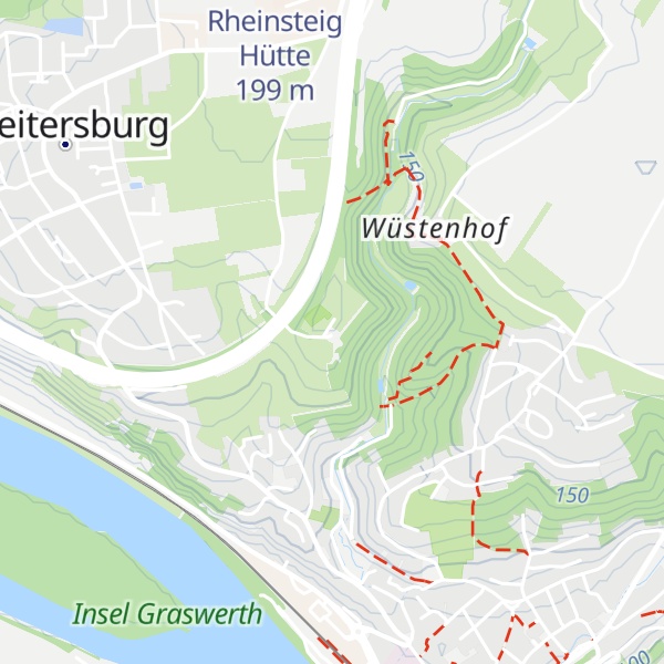 Map of Grillhütte Weitersburg