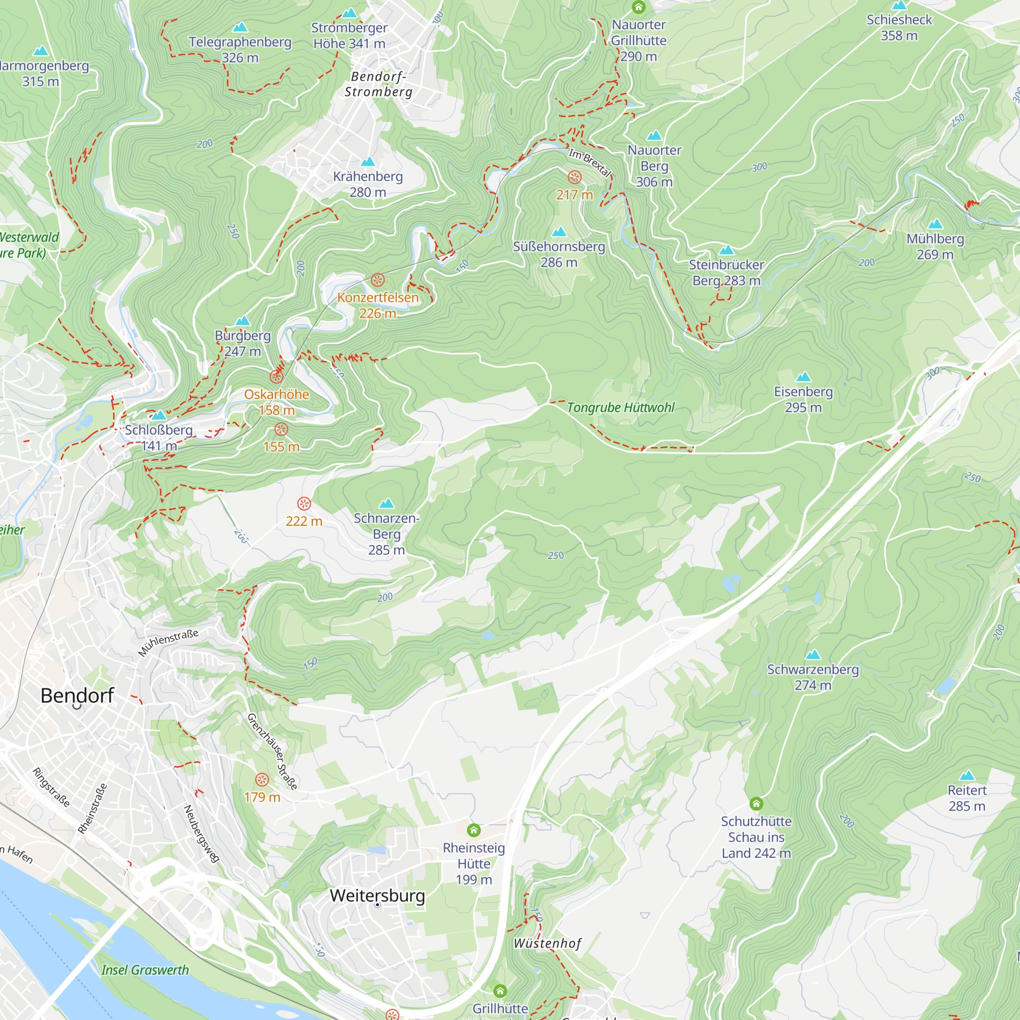 Schafstallhütte map