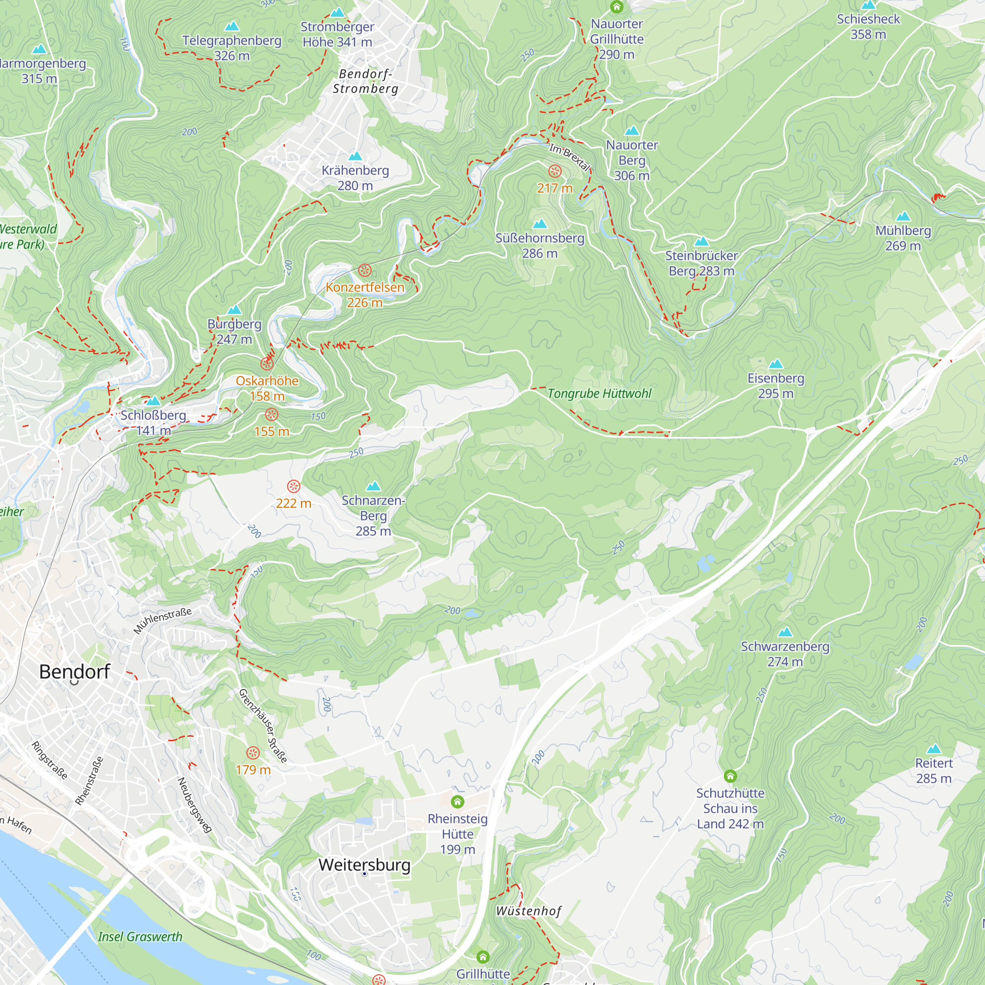 Schafstallhütte map