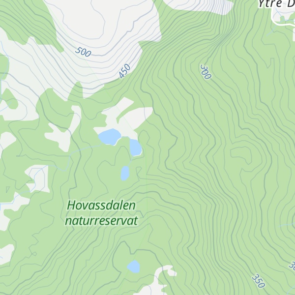 Map of Den grøne heia