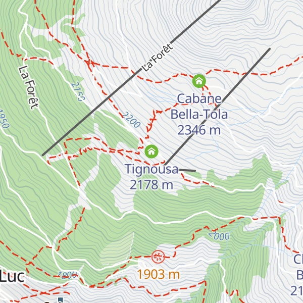 Map of Tignousa