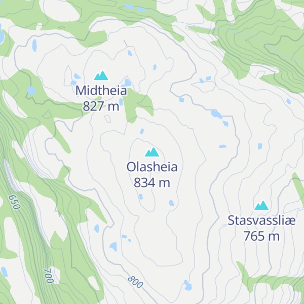 Map of Olasheia
