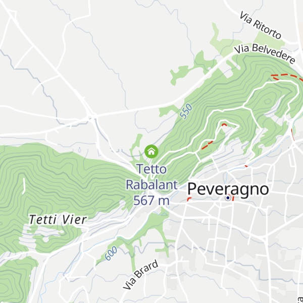 Map of Tetto Rabalant