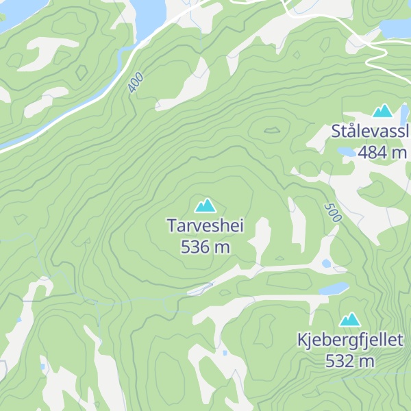 Map of Tarveshei