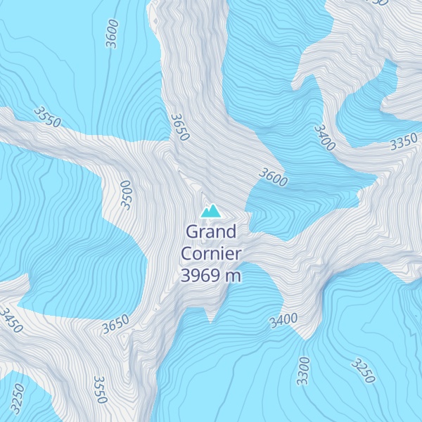Map of Grand Cornier
