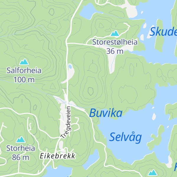 Map of Buråsen