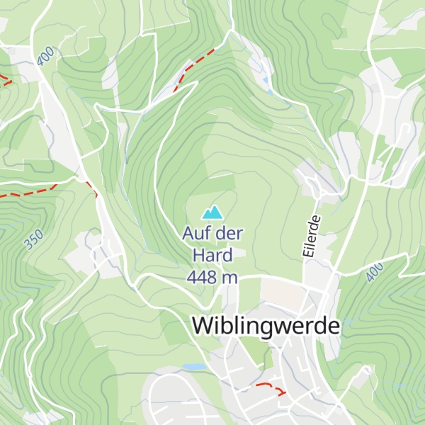 Map of Auf der Hard