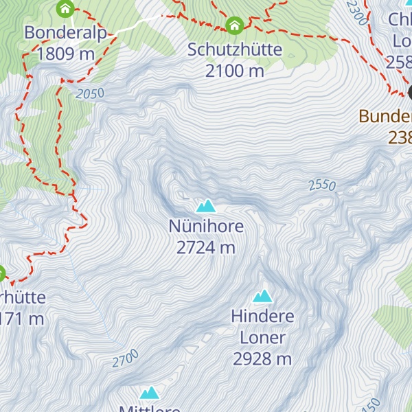 Map of Nünihore