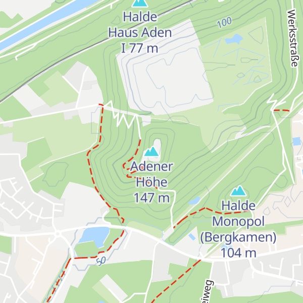 Map of Adener Höhe