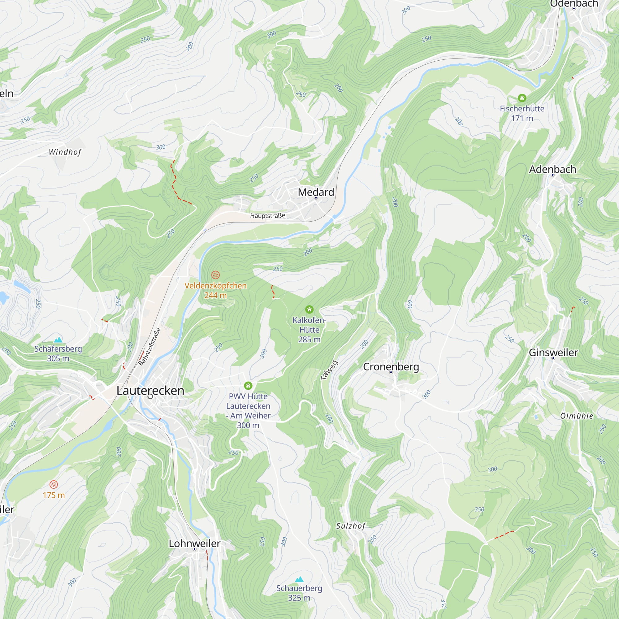 Kalkofen-Hütte map