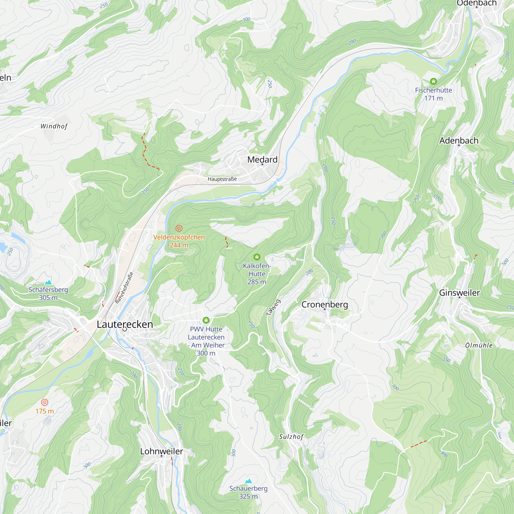 Kalkofen-Hütte map