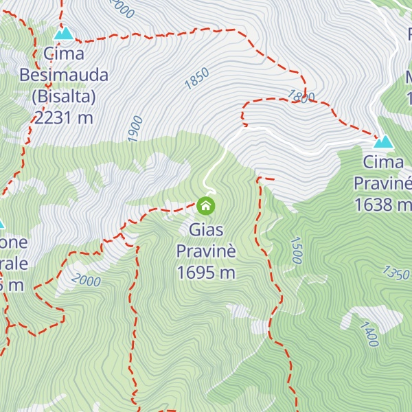 Map of Gias Pravinè