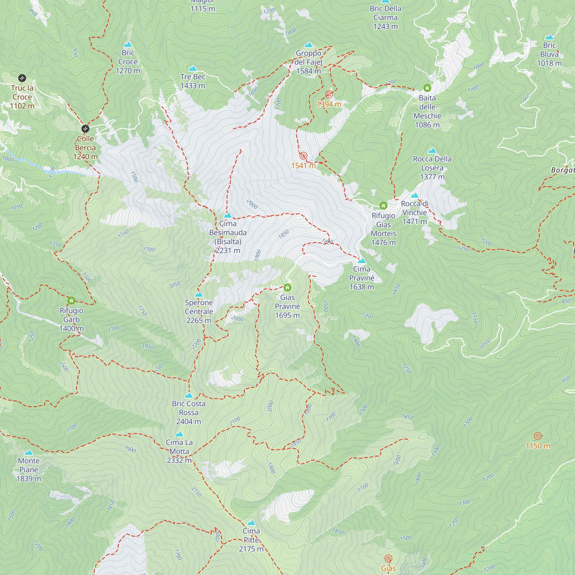 Gias Pravinè map