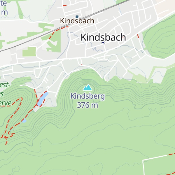 Map of Kindsberg