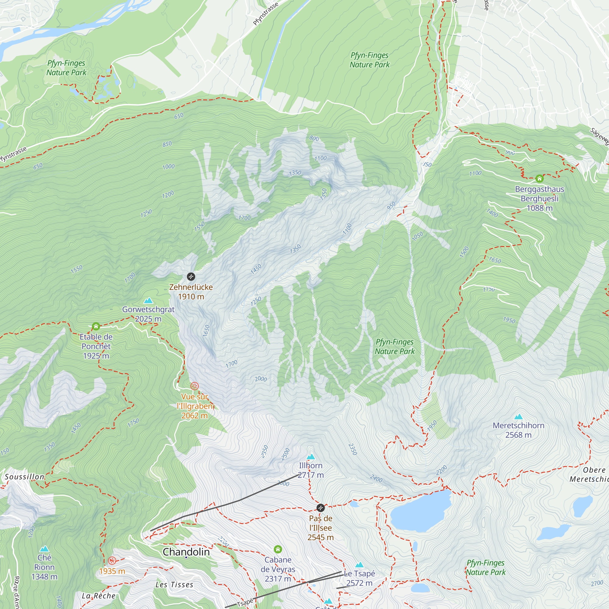 Steinschlaghütte map