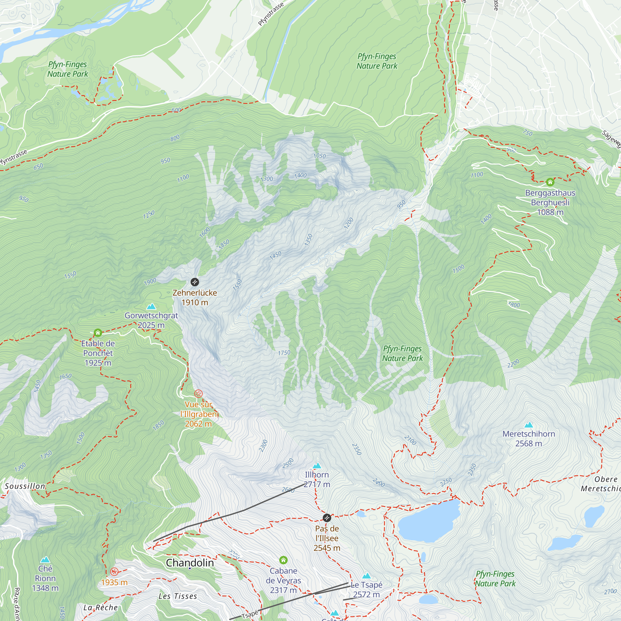 Steinschlaghütte map