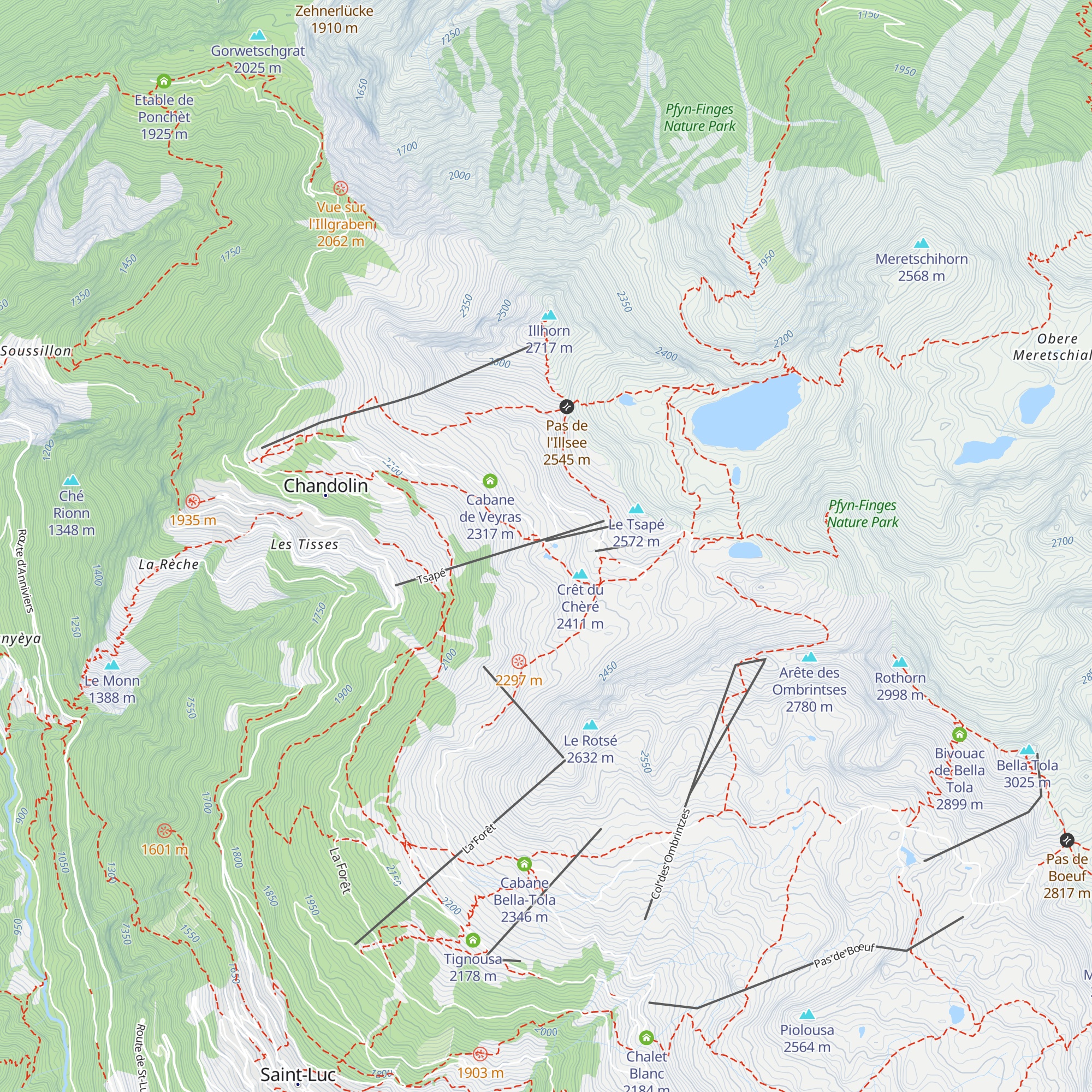 Grand Remointse map